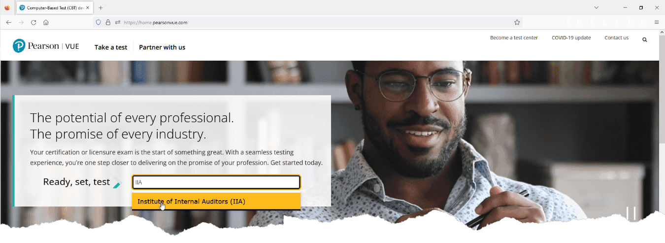 Booking IIA exam